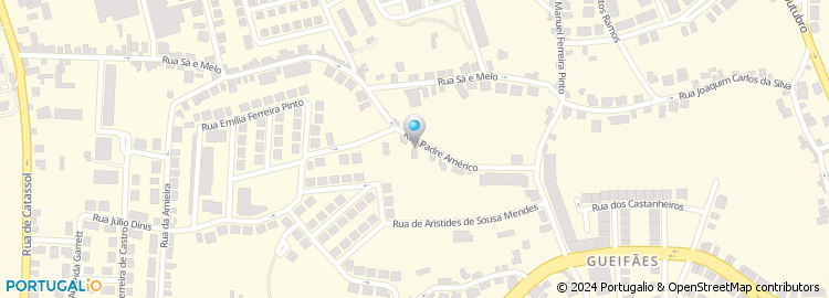 Mapa de Táxi Manuel Viseu & Salgado, Lda