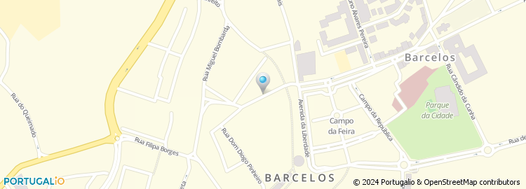 Mapa de Tebe - Empresa Textil de Barcelos, SA