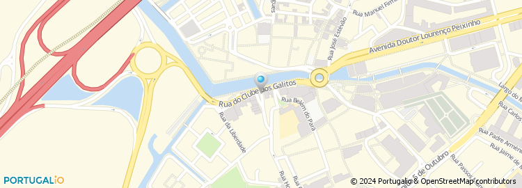 Mapa de Telepizza, Aveiro
