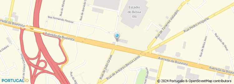 Mapa de Telepizza Boavista, Porto
