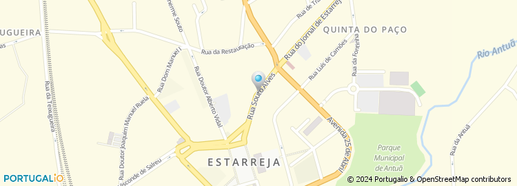 Mapa de Teles, Oliveira & Fernandes, Lda