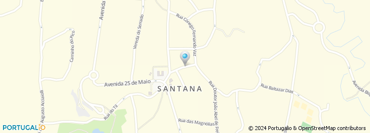 Mapa de Tesouraria de Finanças de Santana