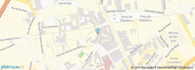 Mapa de Tiffosi Kids, Braga