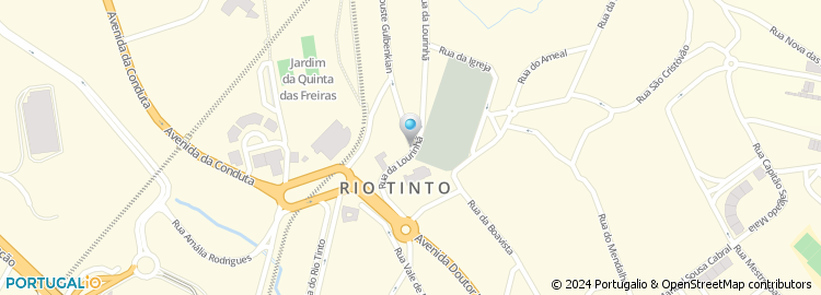 Mapa de Tnc - Imobiliária de Rio Tinto, Lda