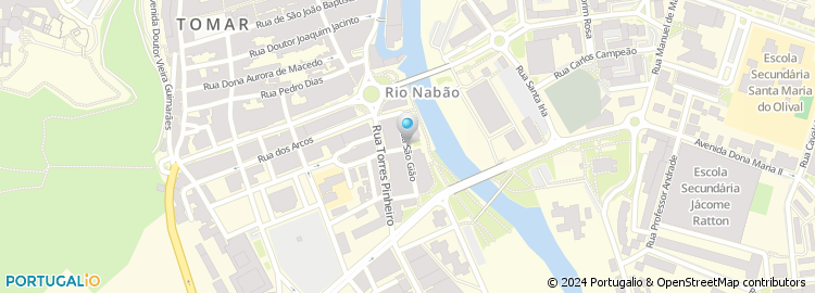 Mapa de Rua de São Gião