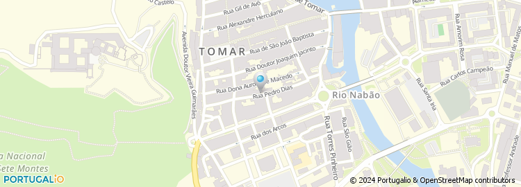 Mapa de Rua Pedro Dias