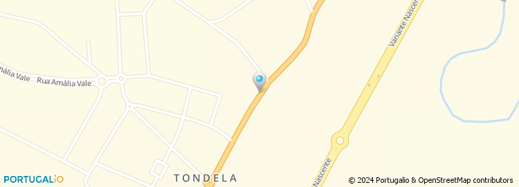 Mapa de Apartado 158, Tondela