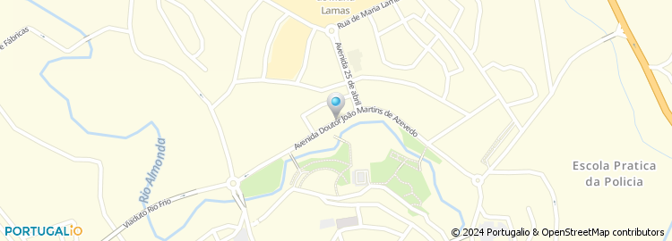 Mapa de Avenida Doutor João Martins de Azevedo