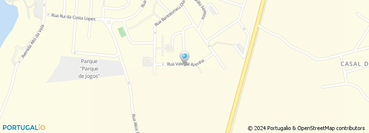 Mapa de Rua Francisco Rodrigues