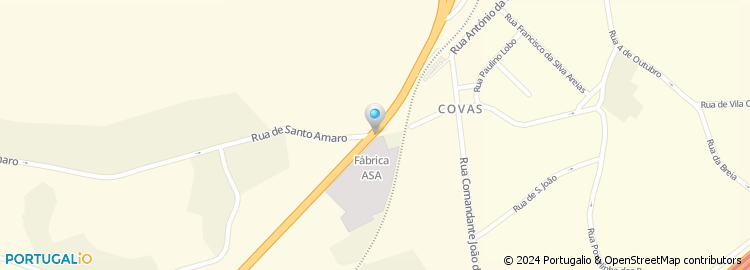 Mapa de Transportes de Carga - A Recoveira de Guimaraes, Lda