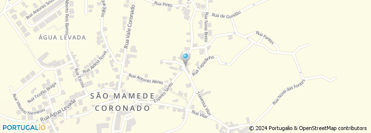 Mapa de Rua Cónego Joaquim Luís da Assunção