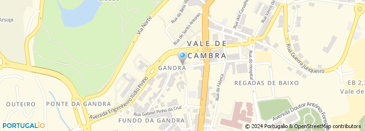 Mapa de Rua Manuel Domingos de Almeida