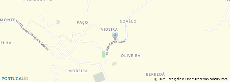 Mapa de Rua Presa do Monte de Baixo