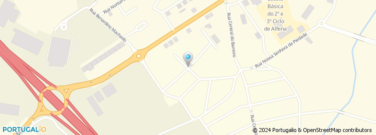 Mapa de Rua Dom Afonso Ii