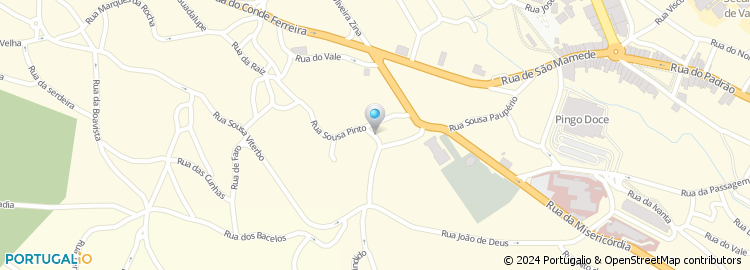 Mapa de Rua Jorge Amado