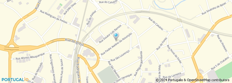 Mapa de Rua Padre Avelino da Assunção