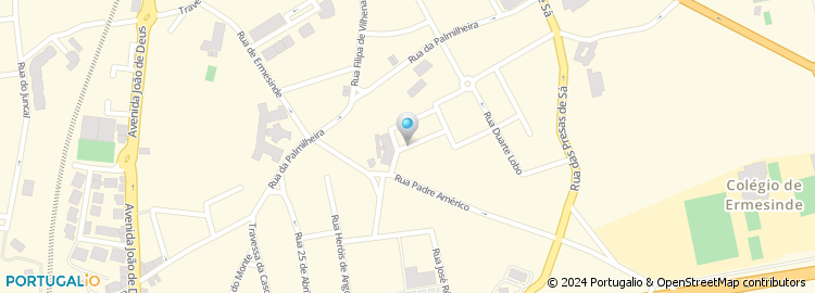 Mapa de Rua Padre Francisco Babo