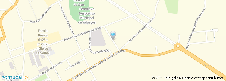 Mapa de Rua Doutor José Augusto Teixeira