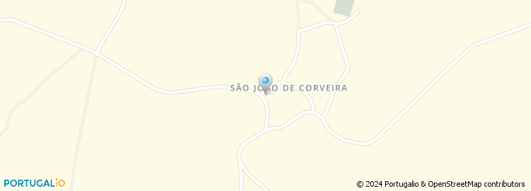 Mapa de São João da Corveira
