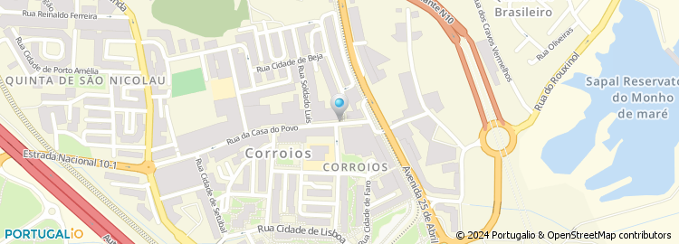Mapa de Vasco Fernandes Gonçalves, Unipessoal Lda