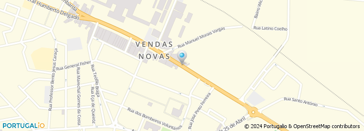 Mapa de Rua Joaquim Mendonça