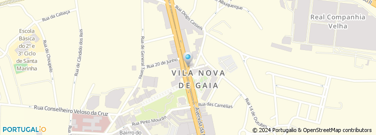 Mapa de Vera L Alves Pereira