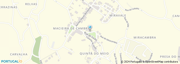 Mapa de Vetcambra - Clinica Veterinaria, Lda