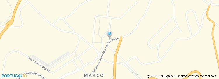 Mapa de Viagens Abreu, Marco de Canaveses