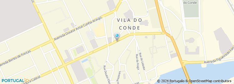 Mapa de Viagens Abreu, Vila do Conde