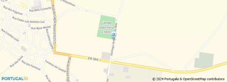 Mapa de Rua Pintor Júlio Resende
