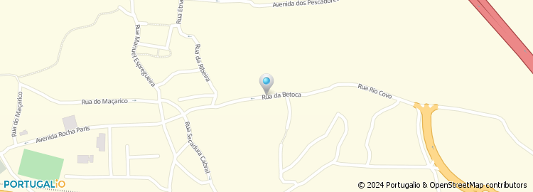 Mapa de Rua da Betoca