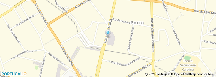 Mapa de Vieira & Caetano, Lda