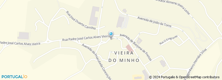 Mapa de Rua Irmãs Aires