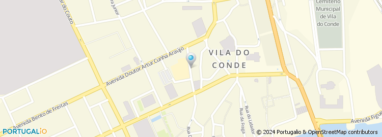 Mapa de Rua Doutor António de Andrade
