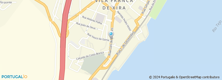 Mapa de Apartado 10024, Vila Franca de Xira