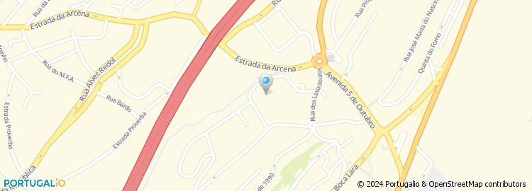 Mapa de Rua Ana Domingos Cera