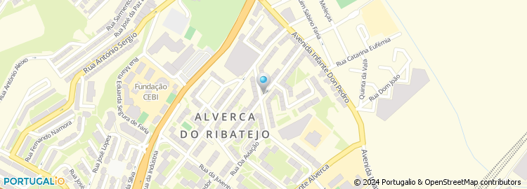 Mapa de Rua Brigadeiro Alberto Fernandes