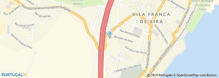 Mapa de Rua Carlos José Gonçalves