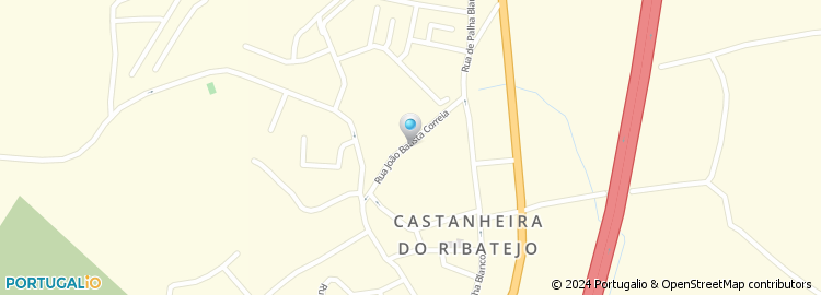 Mapa de Rua João Baptista Correia