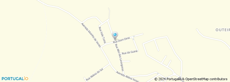 Mapa de Rua Alto das Laranjeiras