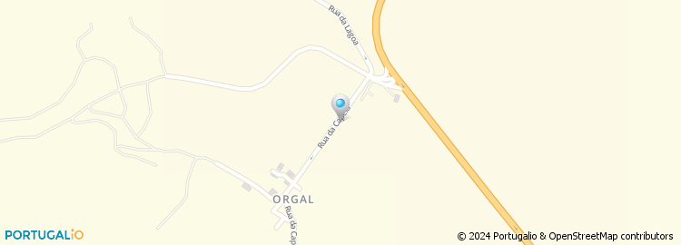 Mapa de Orgal