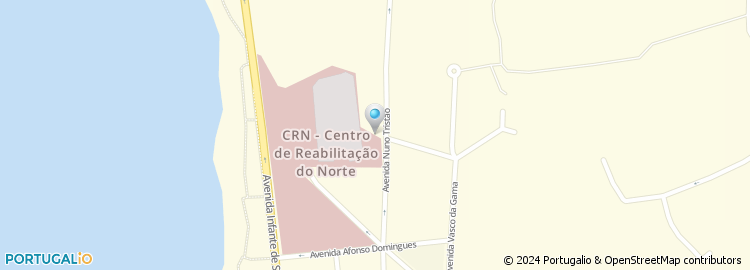 Mapa de Avenida Nuno Tristão