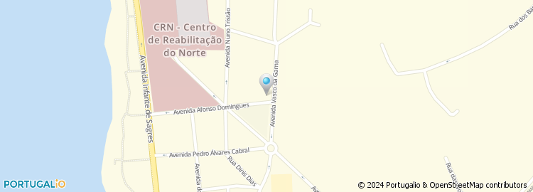 Mapa de Avenida Vasco da Gama