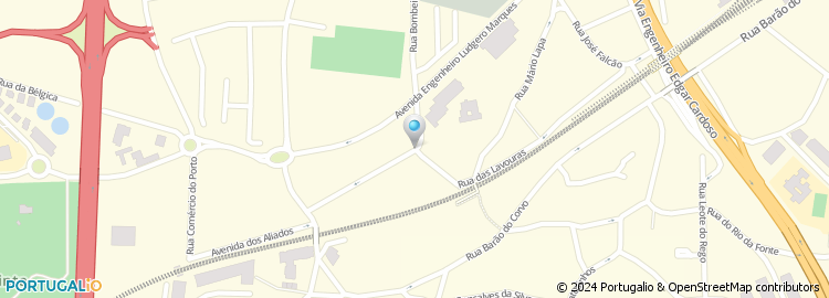 Mapa de Rua André Cassels