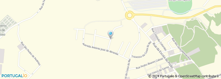 Mapa de Rua Bernardino Machado