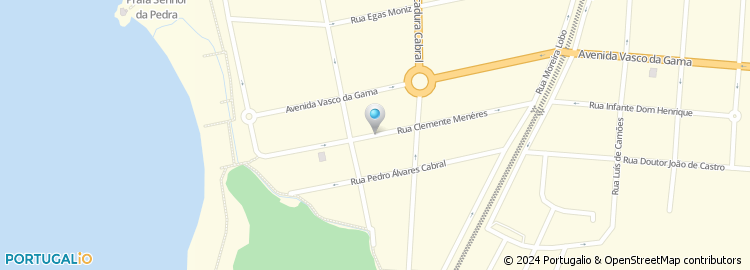 Mapa de Rua Clemente Menéres