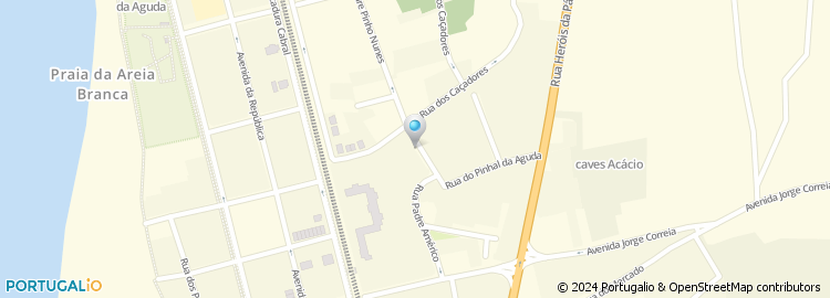 Mapa de Rua Comandante Santos Silva