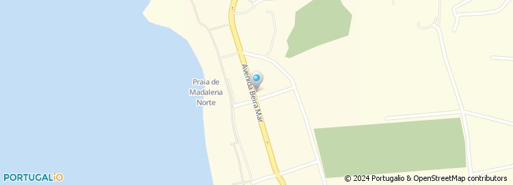 Mapa de Rua da Praia Nova