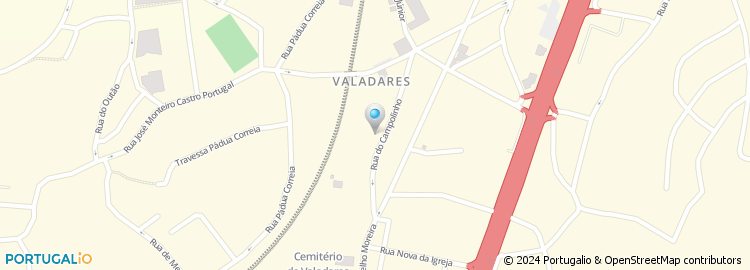 Mapa de Rua de Campolinho