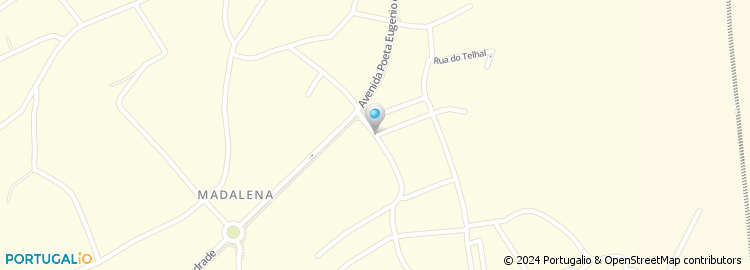 Mapa de Rua de Rodelo